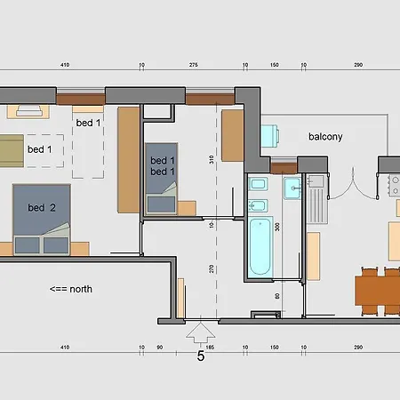 Appartement & Parking